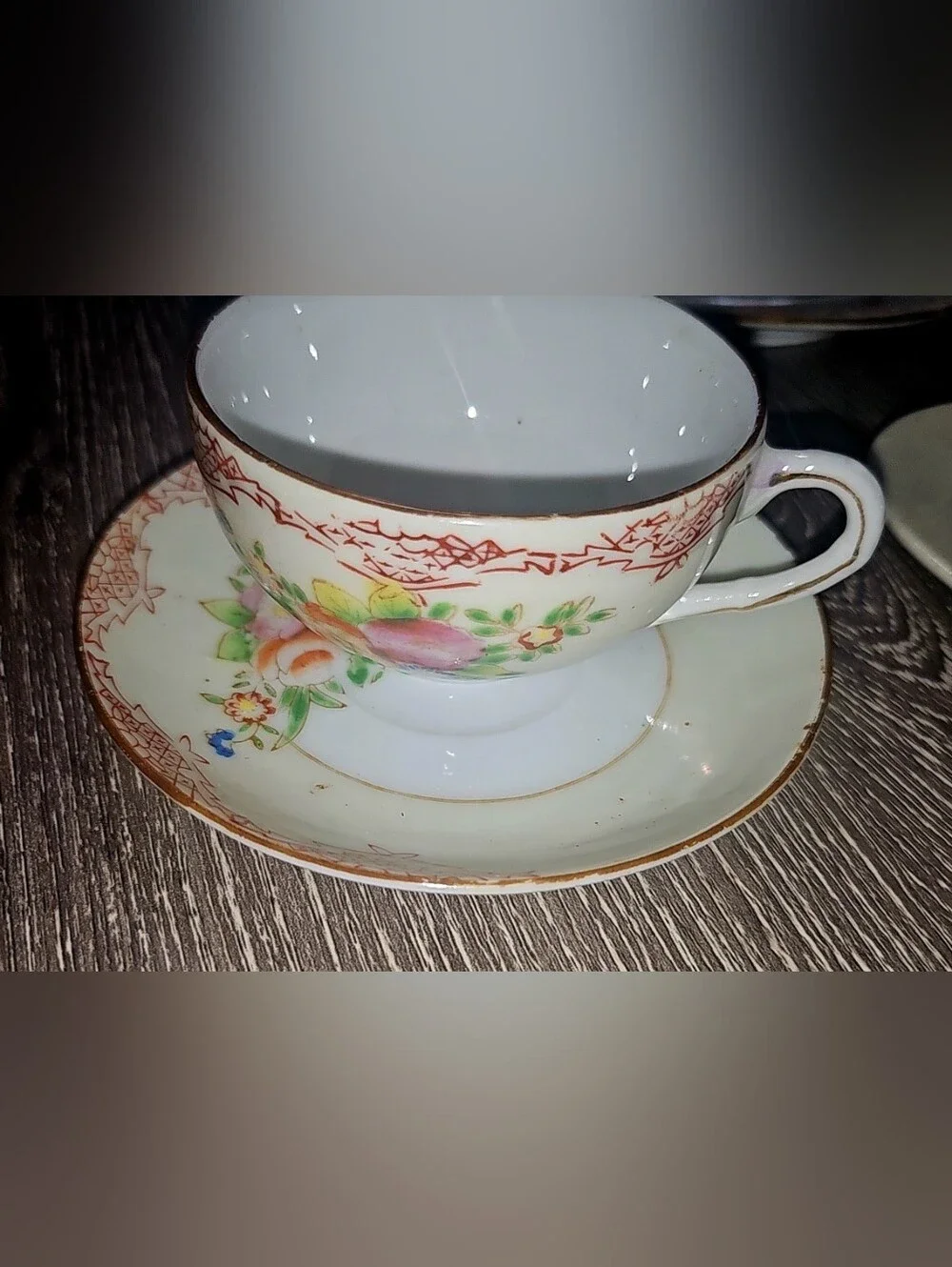 Vintage Kids Floral Tea Set Made in Japan 14 piece set
